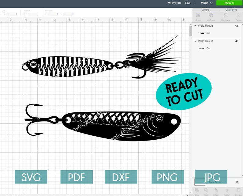Download Fishing Lure SVG mega bundle Fishing Lure Pattern Fishing ...