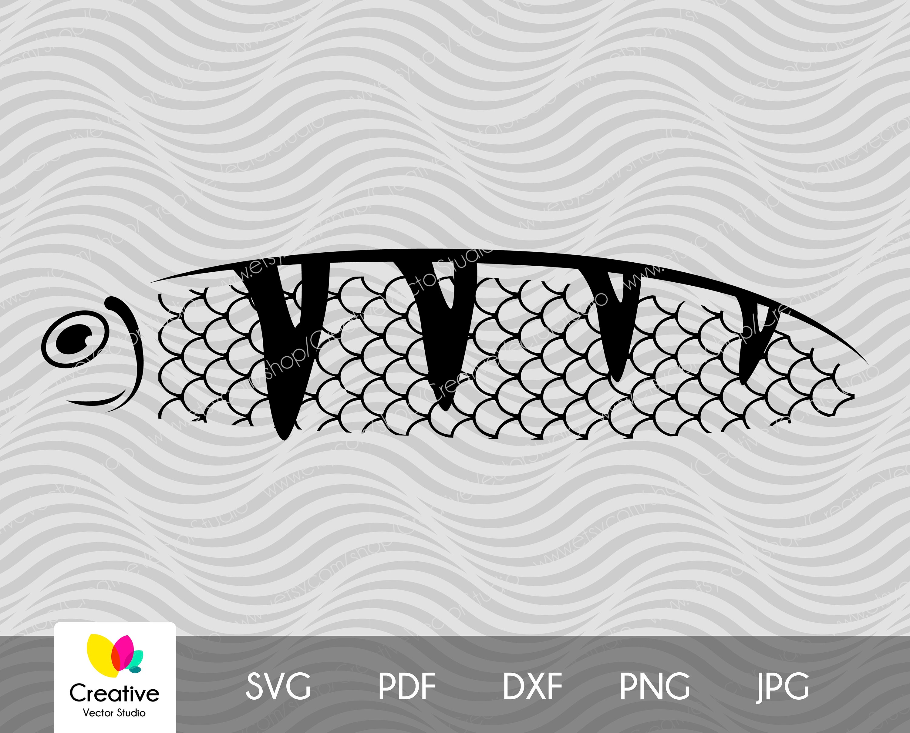 Download Fishing Lure SVG 9 Fishing Lure Pattern Fish Clipart | Etsy