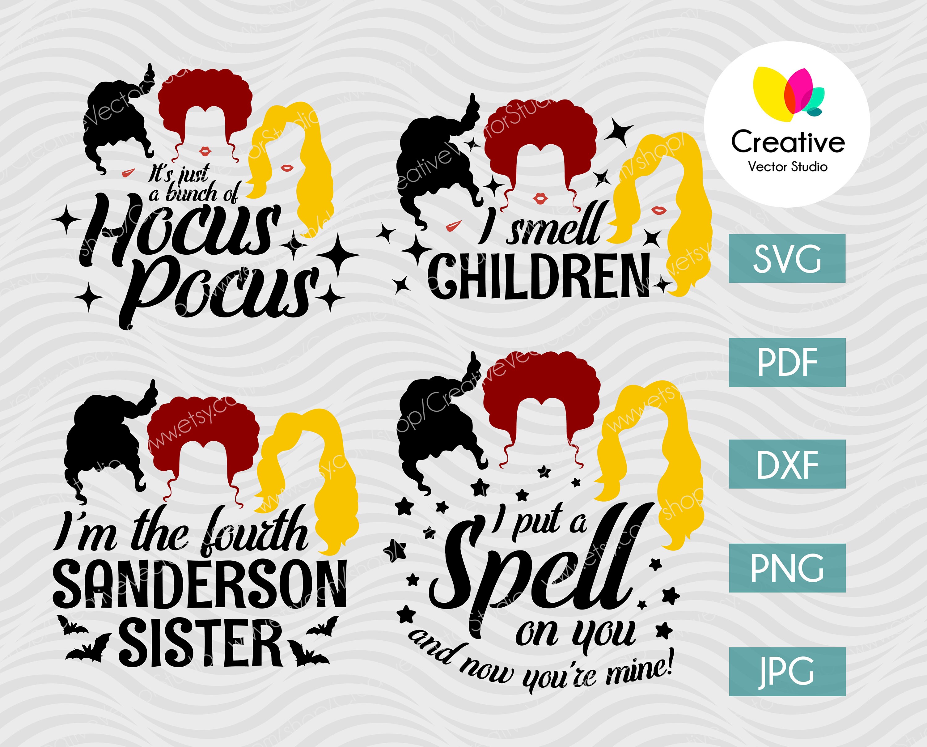 Download Hocus Pocus SVG bundle Sanderson Sisters svg quotes Witch ...