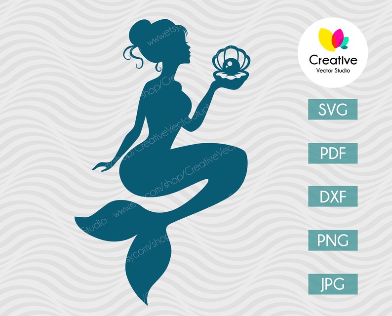 Free Free 142 Mermaid Svg Vector SVG PNG EPS DXF File