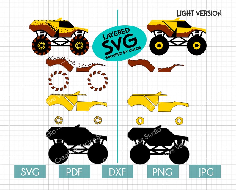 Free Free Monster Truck Svg Etsy 25 SVG PNG EPS DXF File