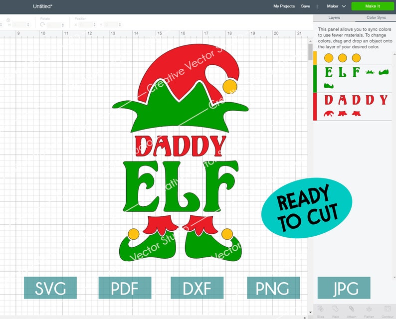 Download Christmas Elf Family SVG Cut Files Christmas Baby Onesie | Etsy