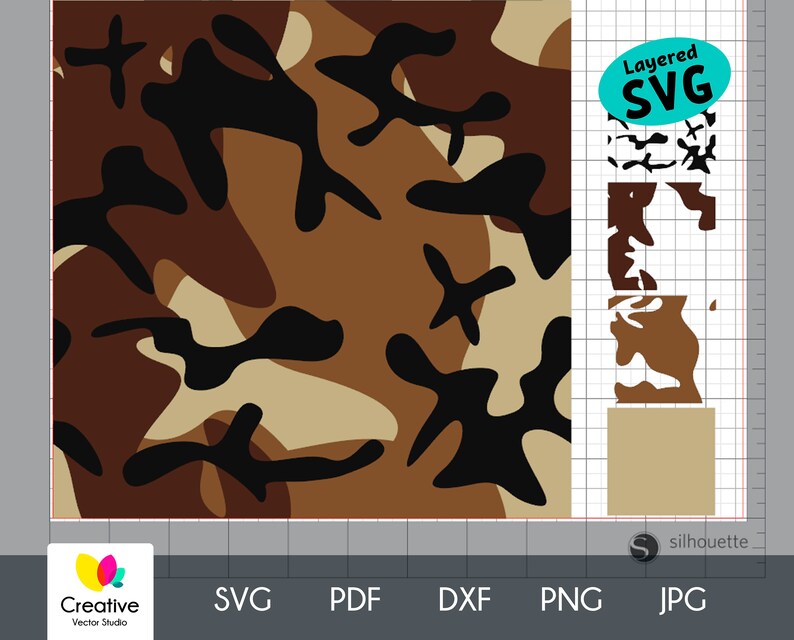 Download Camouflage bundle svg Special Offer Camo Background svg | Etsy