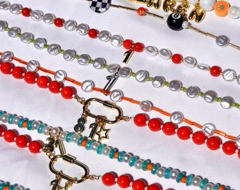 Mclaren, Oscar Piastri, Lando Norris, Formula 1 inspired necklaces
