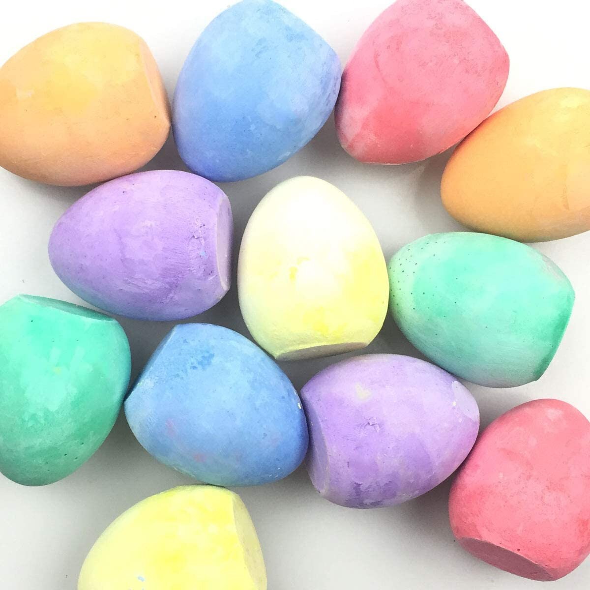 18 Pack Easter Sidewalk Chalk Set with Easter Eggs Bunny Etsy