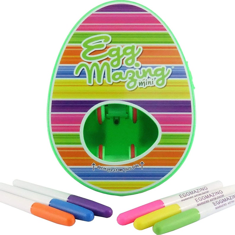 Mini Egg Mazing Easter Egg Decorating Kit 7 Pieces Etsy