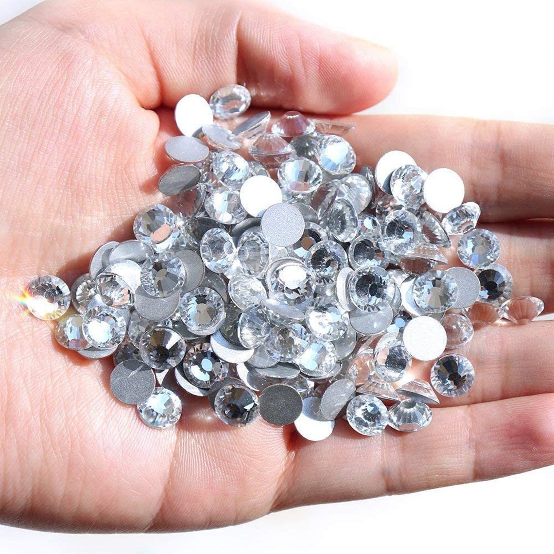 Gemme Vetro Diamante Fondo Piatto Per Artigianato Nail Art - Foto 6