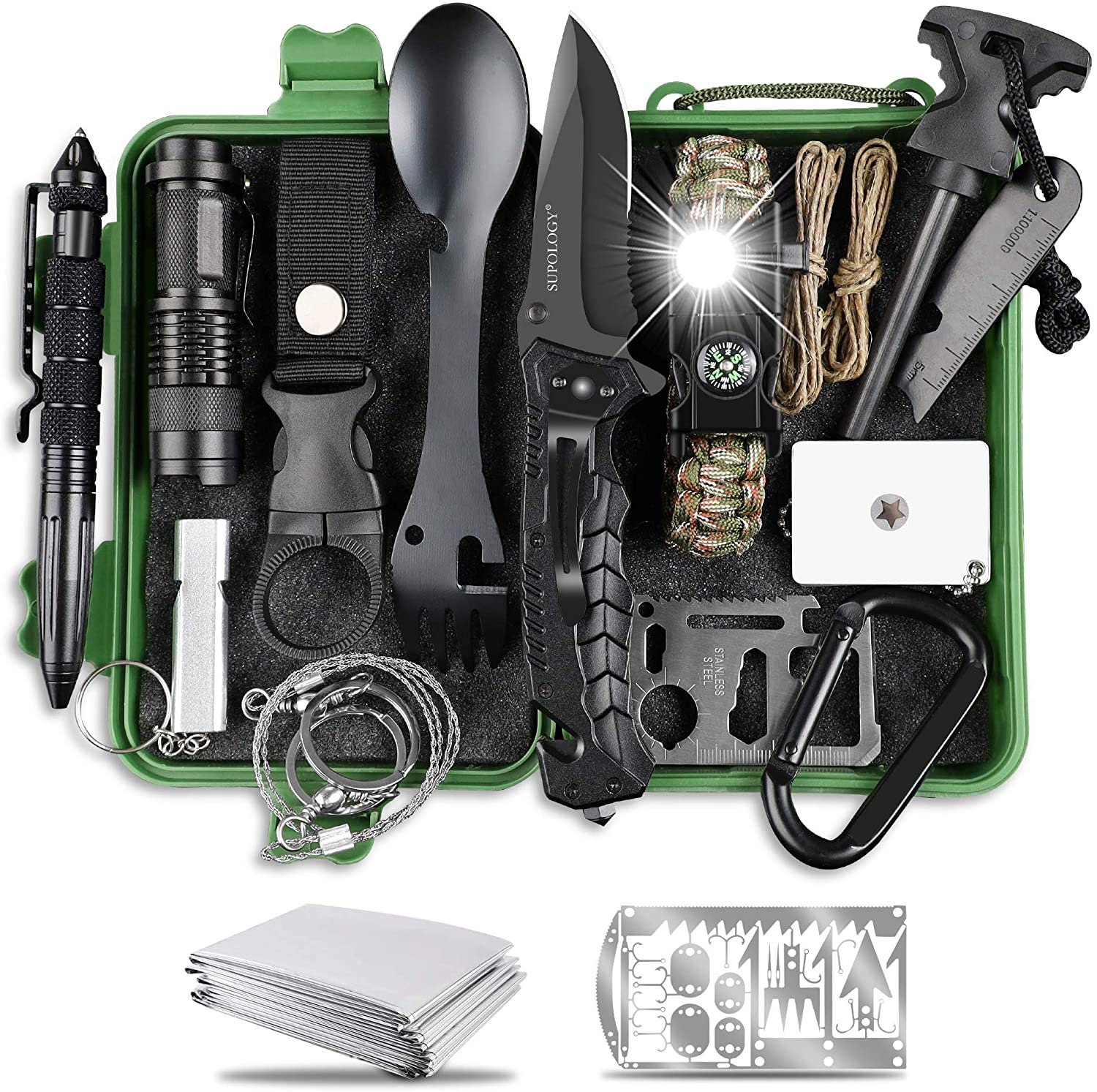 Survival Kit Survival Gear Hiking Emergency Kit Cool Gadgets | Etsy