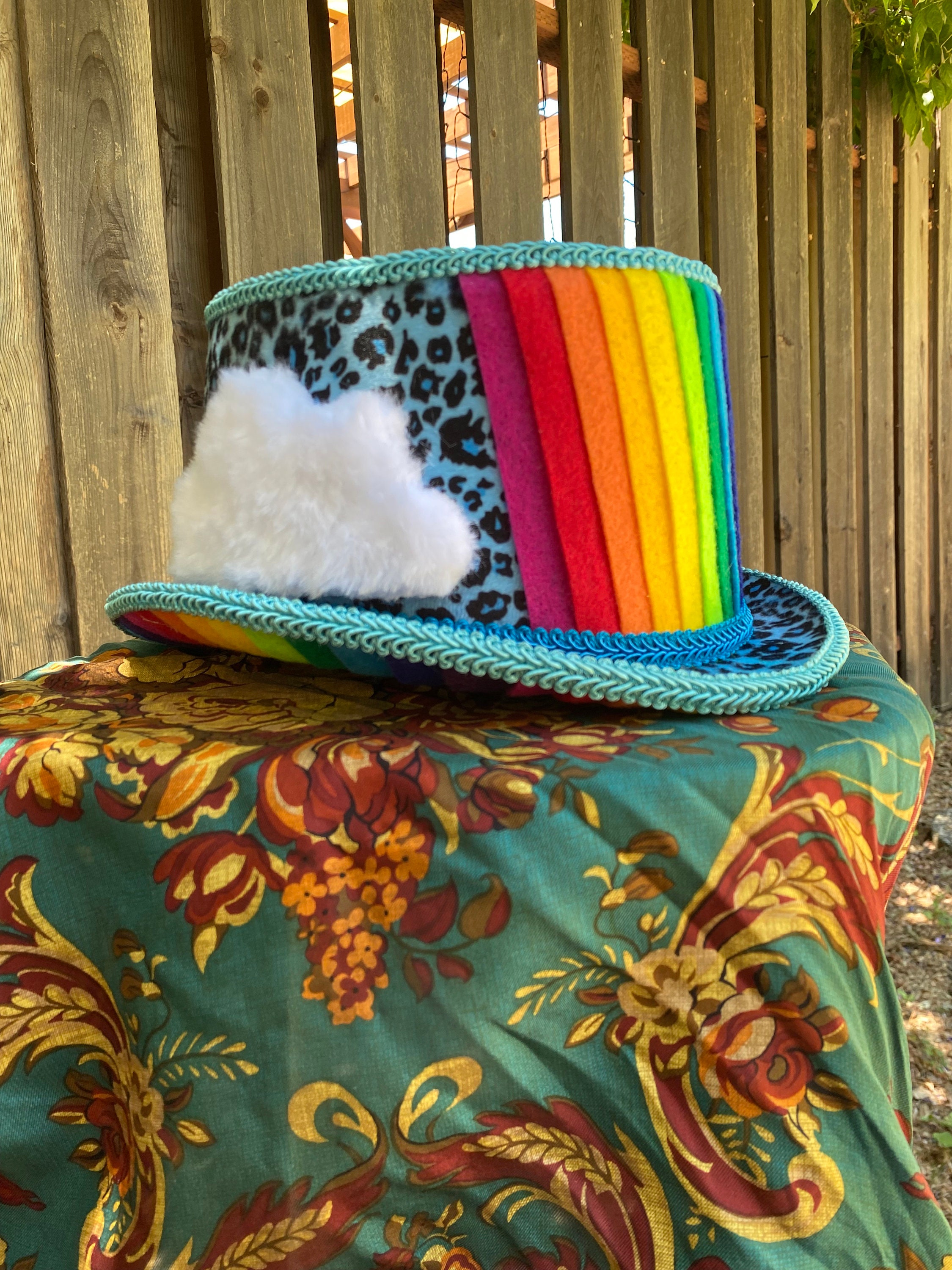 CHILDREN RAINBOW BALLCAP★[THE MUSEUM VISITOR] THE MUSEUM VISITOR Children Rainbow Ballcap 