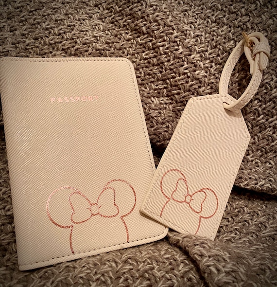 Disney Passport Holders and Luggage Tag Set Etsy