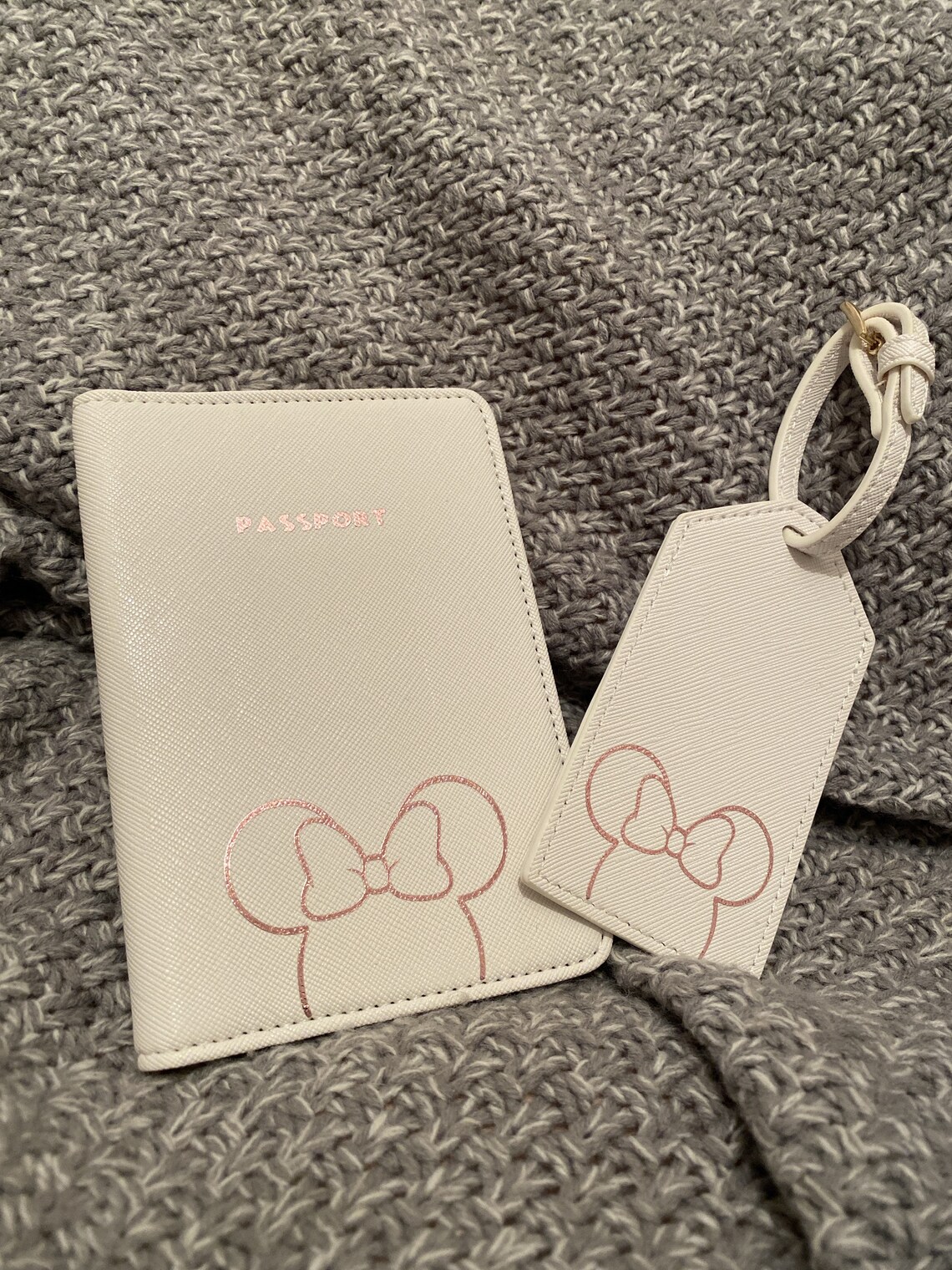 Disney Passport Holders and Luggage Tag Set Etsy