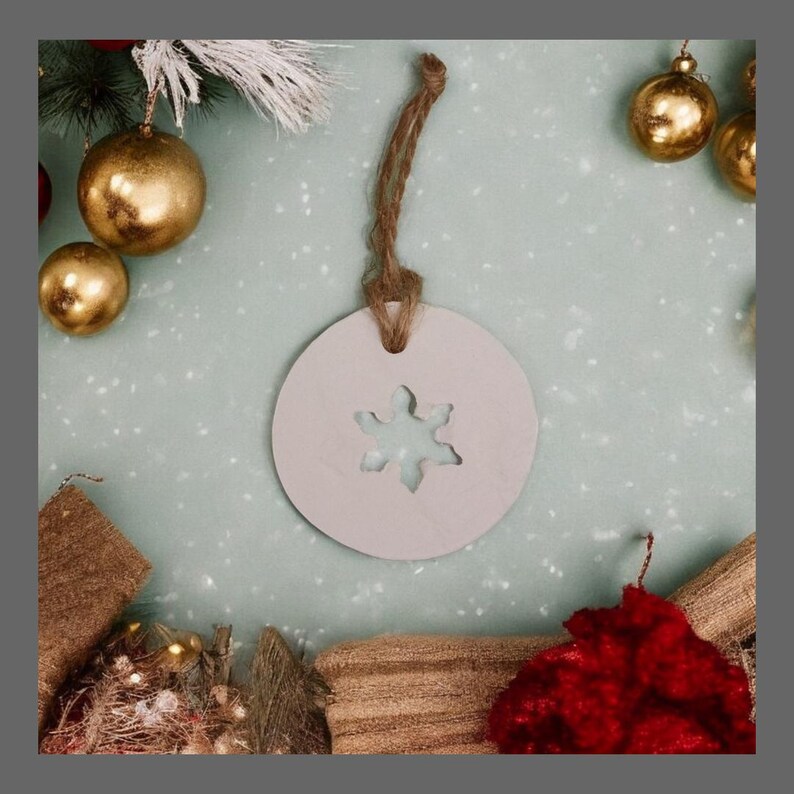 Bell Cut Out, Peekaboo, White Hanging Christmas Tree Decoration Etsy UK