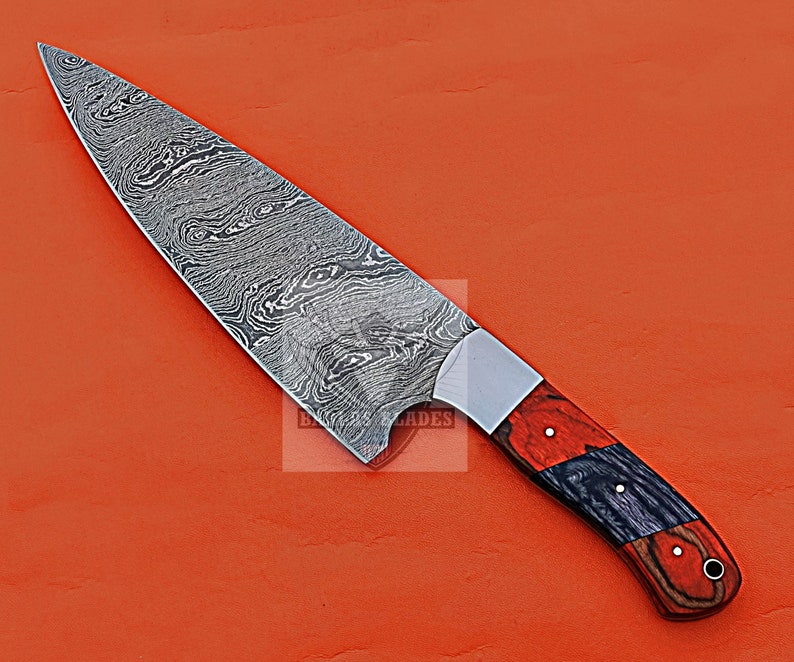 Chef Knife 13 Inch Overall Unique Handle Best Gift for Etsy