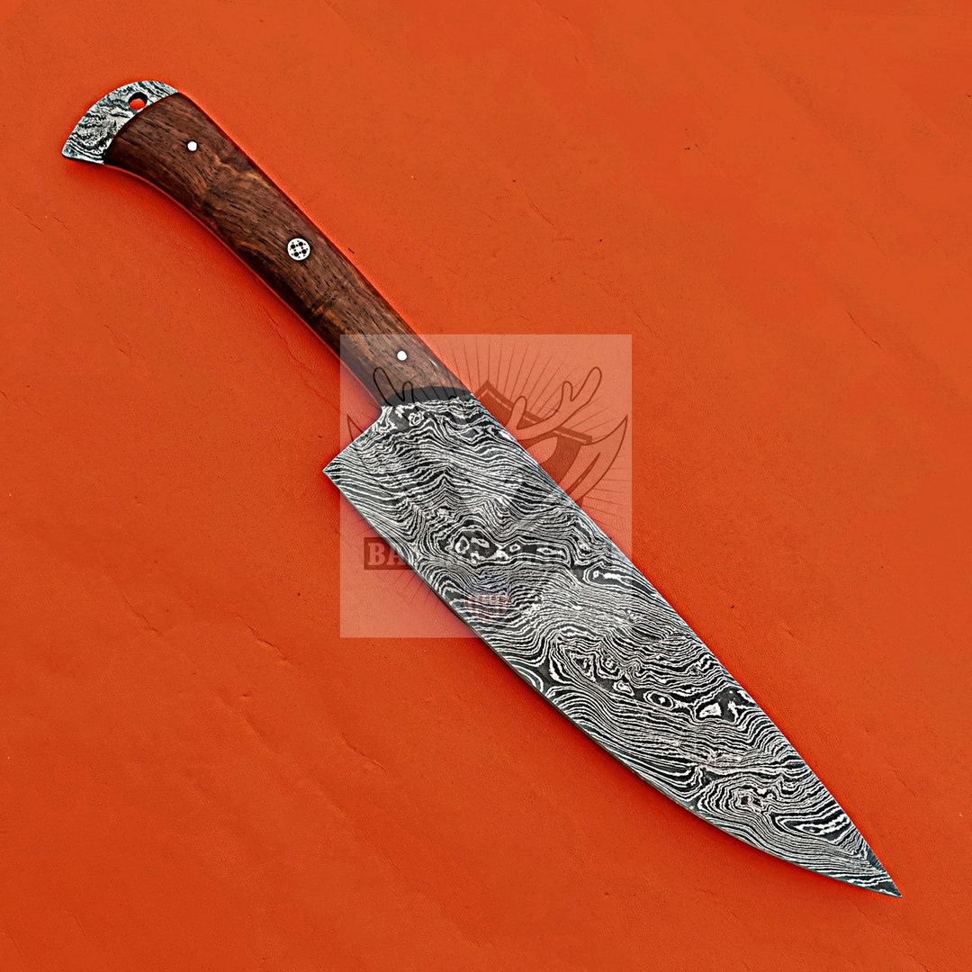 Serbian Chef Knife / Custom Hand Made by Barlas Blades / Wedding Gift /  Forged Steel Blade Sharp Edge _ Personalized Gifts 