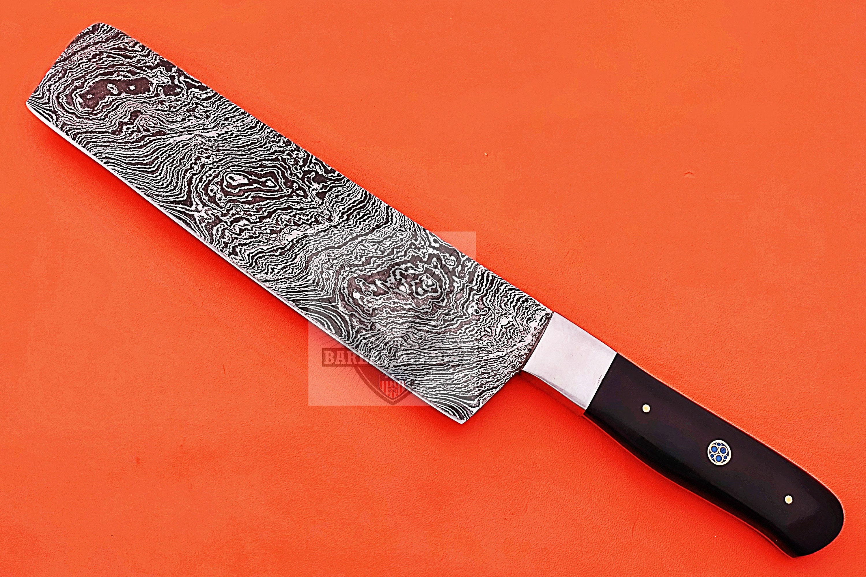 Nakiri Knife / Custom Hand Made Japanese Style Nakiri Knife / Etsy