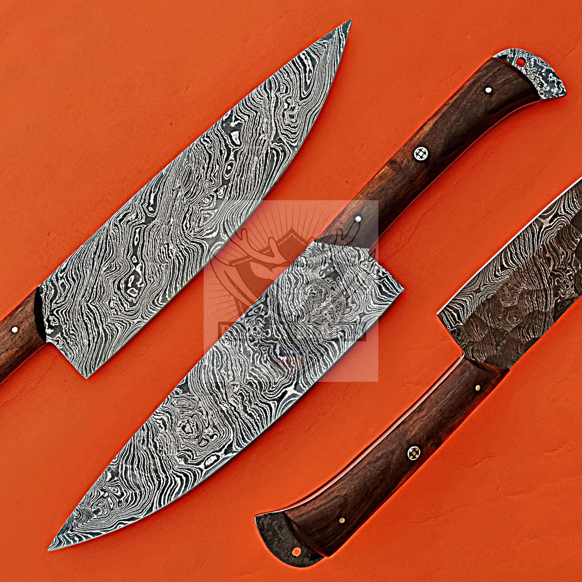 Serbian Chef Knife / Custom Hand Made by Barlas Blades / Wedding Gift /  Forged Steel Blade Sharp Edge _ Personalized Gifts 