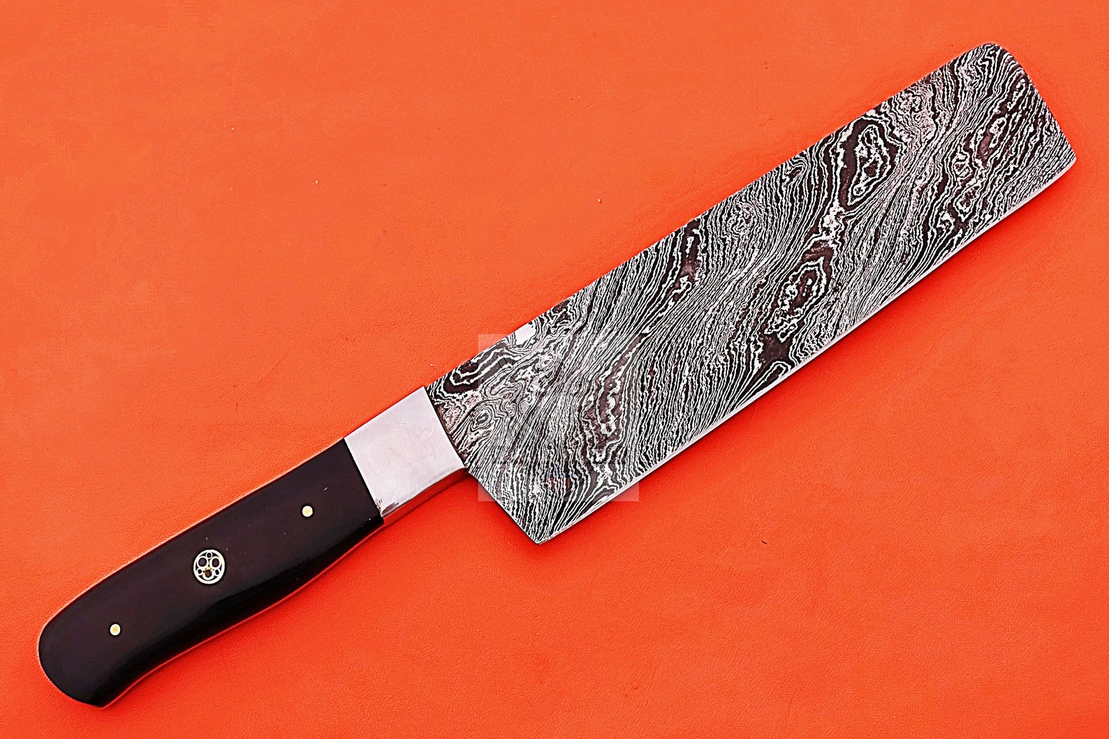 Nakiri Knife / Custom Hand Made Japanese Style Nakiri Knife / Etsy