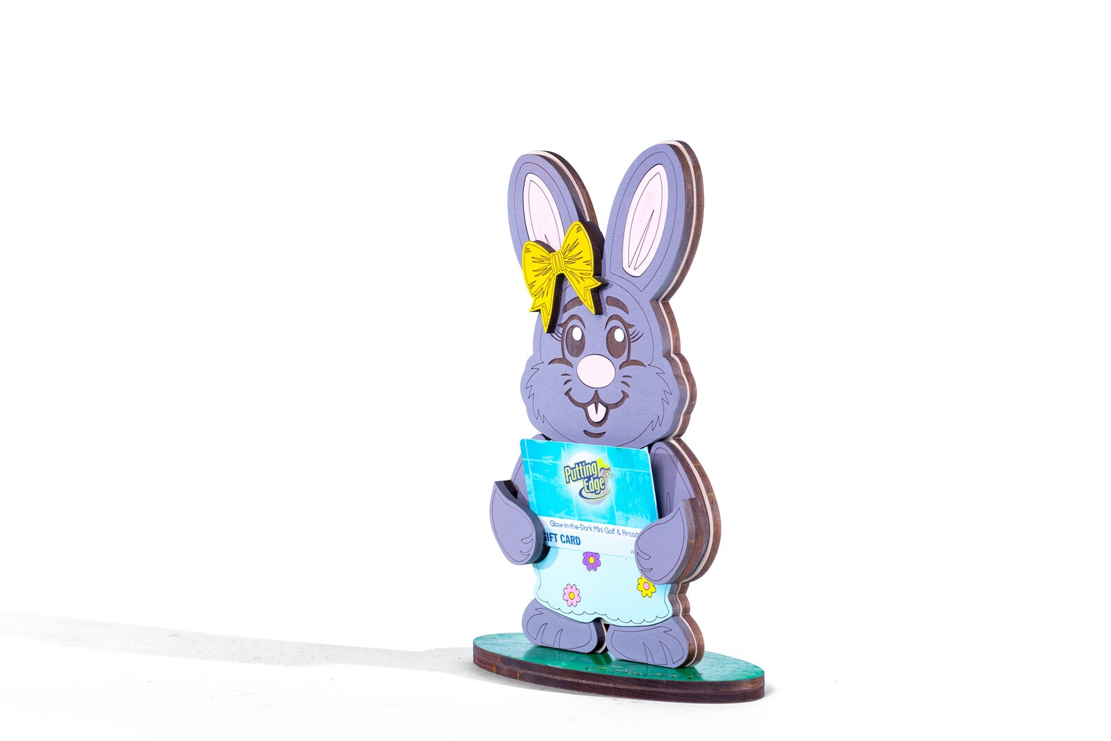 Laser Cut Digital File / Easter Bunny Shelf Sitter Gift Card Holder SVG ...