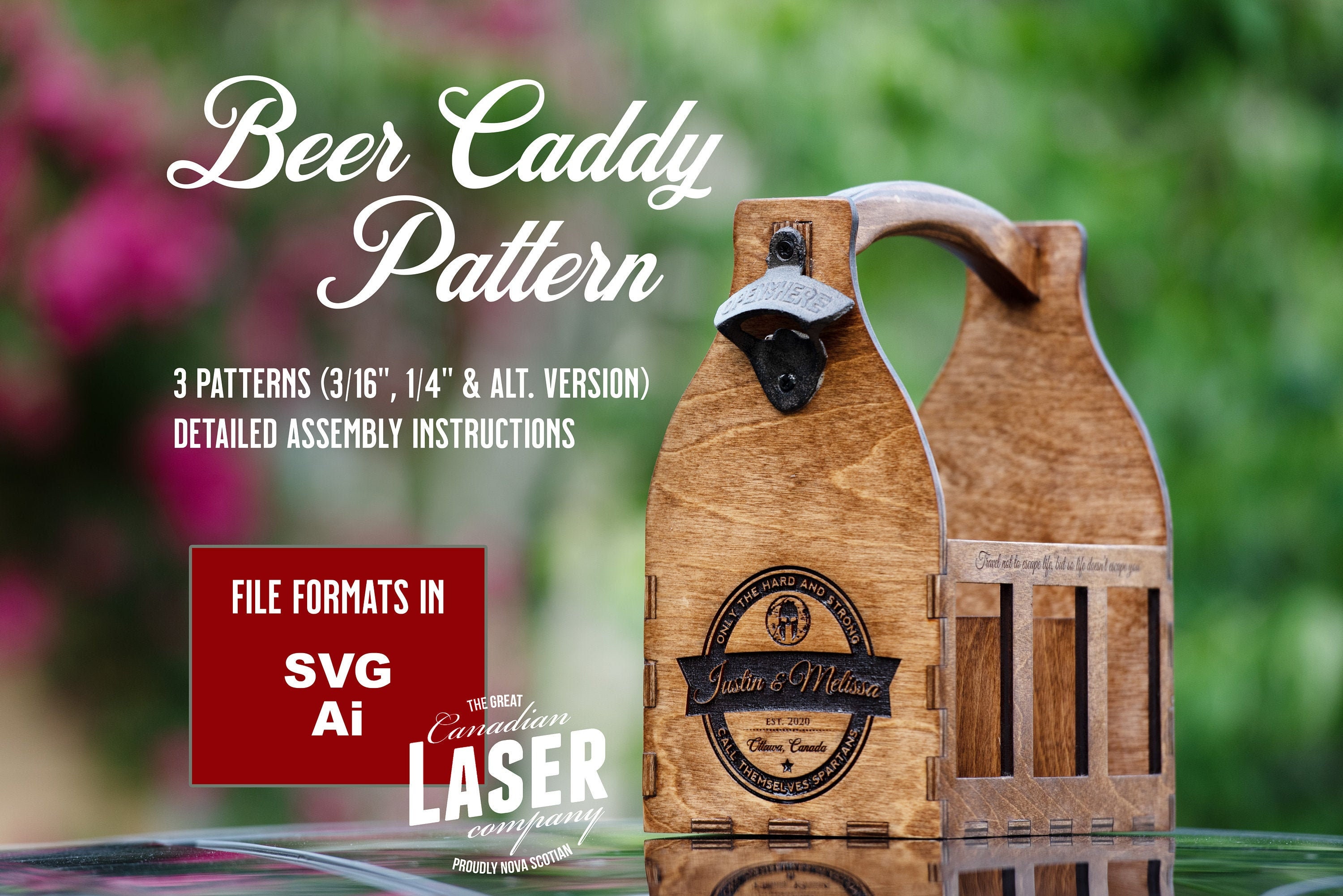 DIY Wooden Beer Caddy (in Six Steps) - DIY Candy