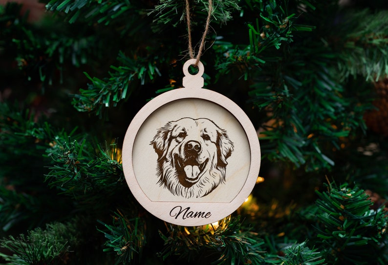Laser Cut File / 3D Wood and Acrylic Christmas Ornament Digital File ...