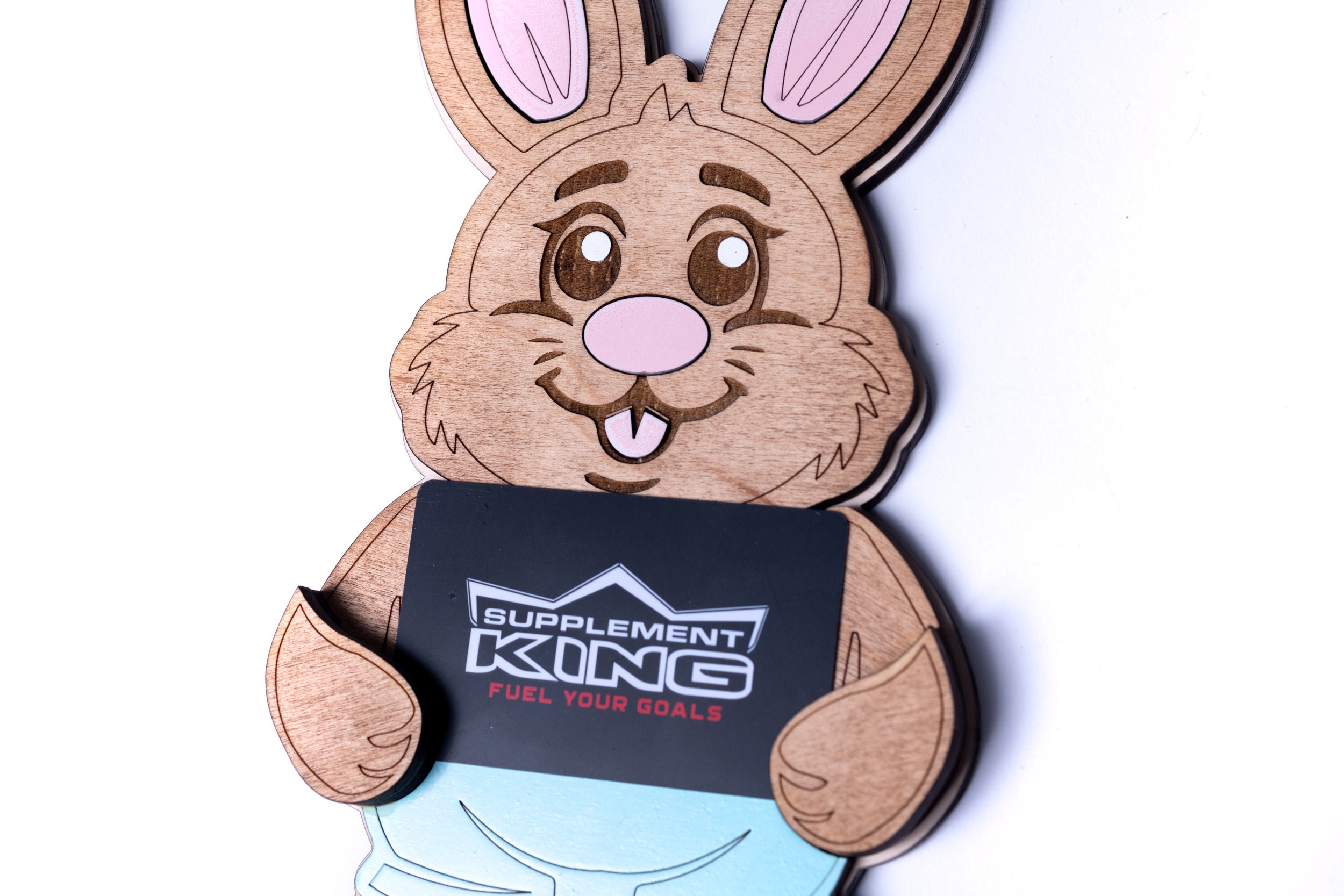 Laser Cut Digital File / Easter Bunny Shelf Sitter Gift Card Holder SVG ...