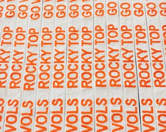Handmade Beaded Game Day Purse Strap, College Colors