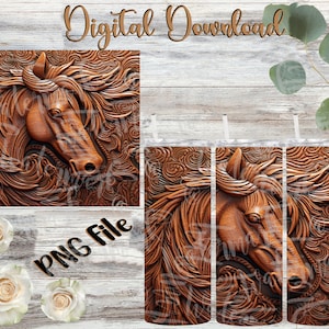 Cheval sculpté sculpté - Fichier png en téléchargement numérique