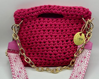 BieniBag, bag, crocheted bag, shoulder bag, crochet bag