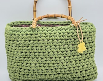 BieniBag, bolso, bolso de crochet, bolso de hombro, bolso de crochet