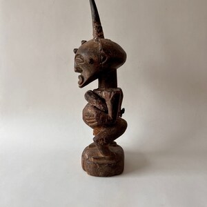 African Tribal Art Songye Male Statue, Congo DRC