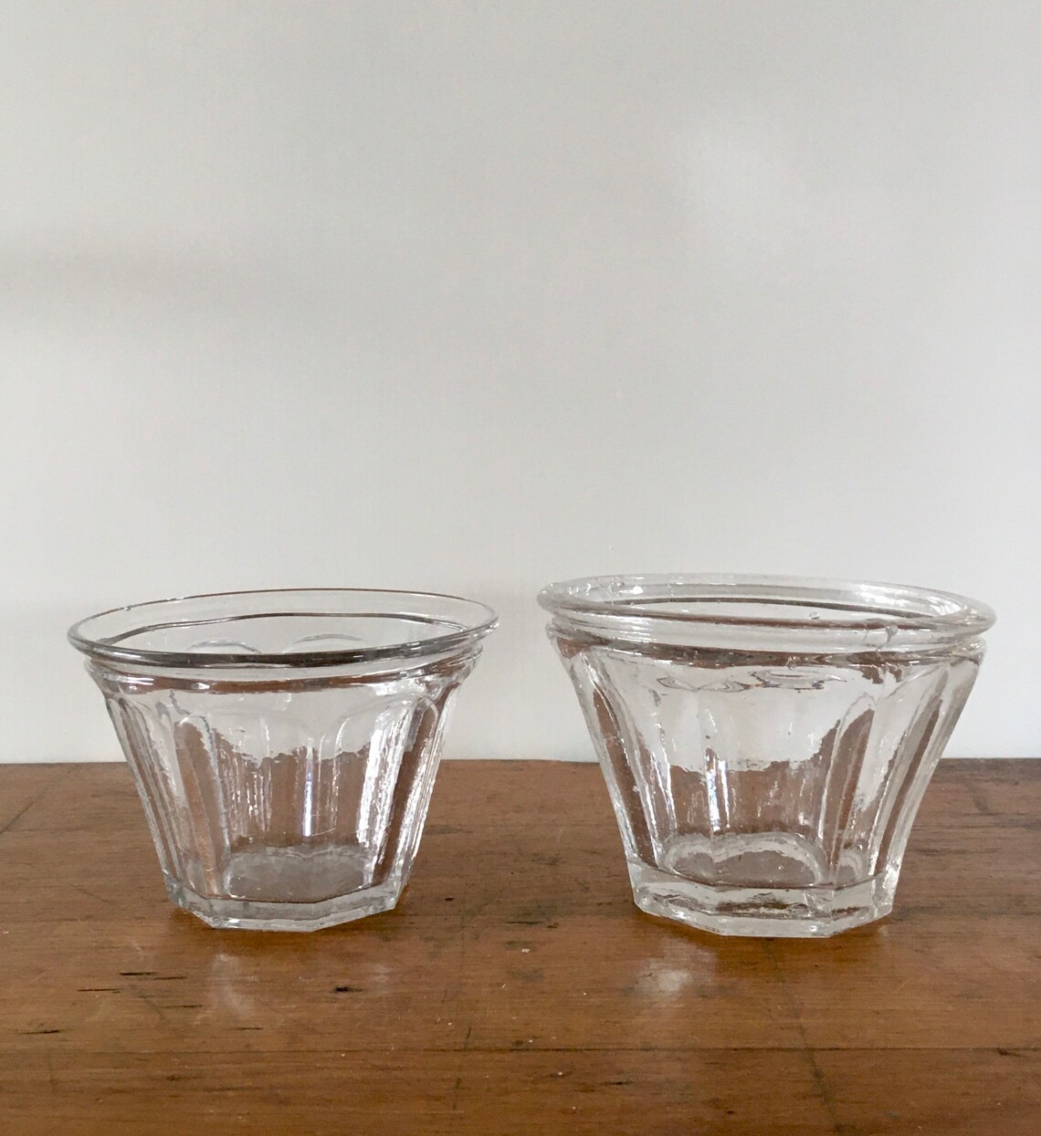 A Set of 2 Antique French Jam Jars Etsy