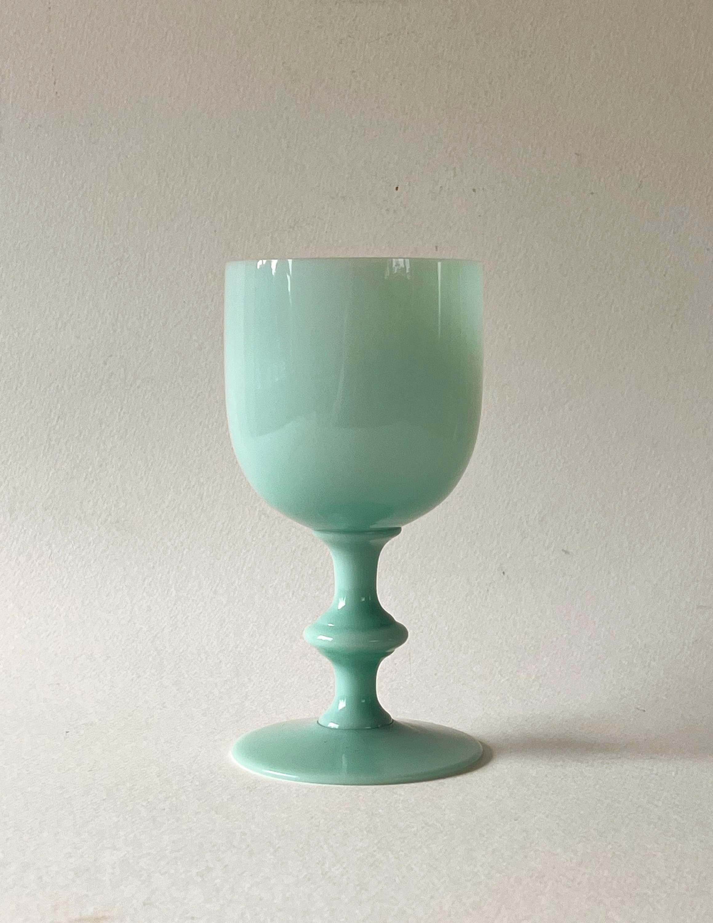 Portieux Vallerysthal French Opaline Blue - Etsy
