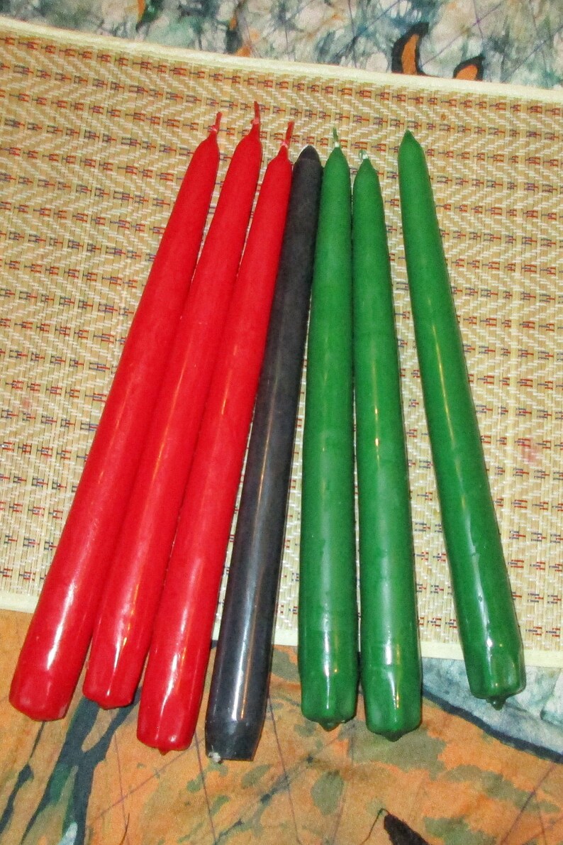 Kwanzaa Candles Etsy