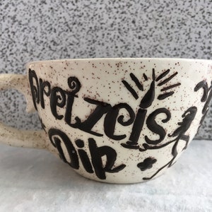 5 Piece Handpainted Ceramic Snack Set