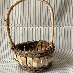 Birch Bark Basket