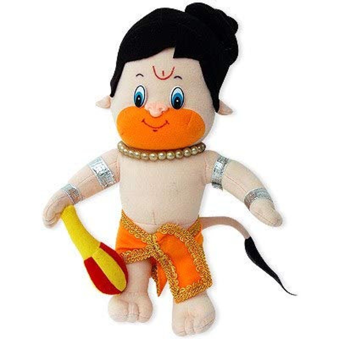Lord Baal Hanuman Hindu Idol Soft Plush Toy Etsy