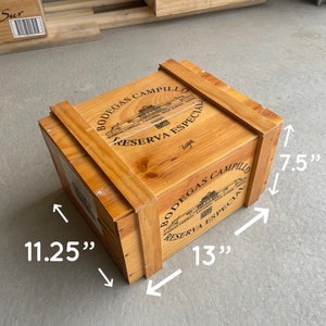 Boîtes/caisses à vin en bois (avec couvercles) - veuillez voir des photos supplémentaires et une description des boîtes à vin appartenant à cette annonce