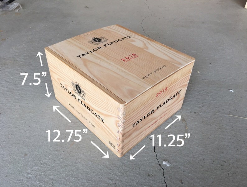 Wood Wine Boxes/crates with Sliding LIDS Please See Etsy