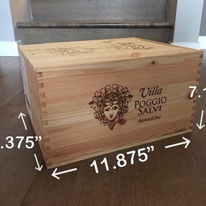 Sliding lids wood wine box crate rustic decor wedding accessories wine box celebration decor rustic motif wood wine crate home storage boxes Villa Poggio