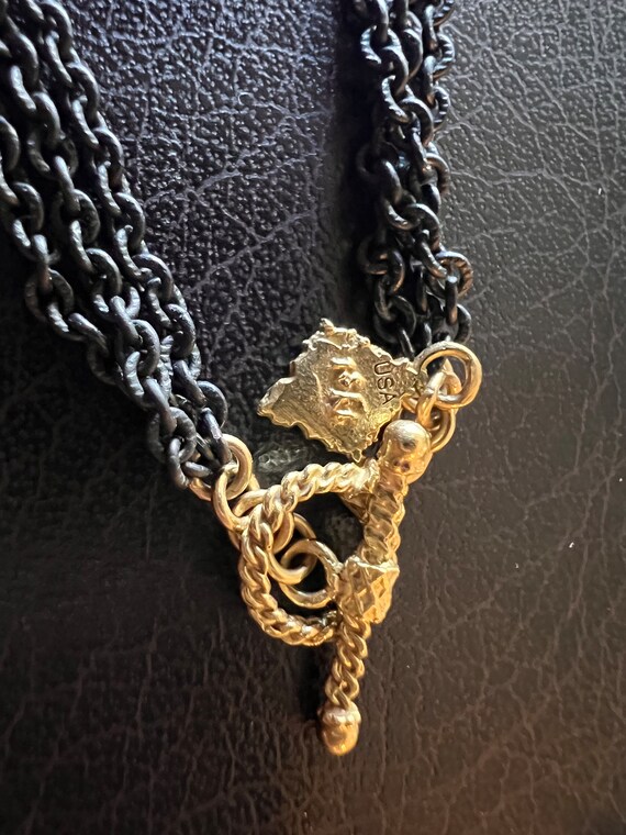 Rare vintage bespoke Armenta Jewelry Enhancer Pendant… Gem