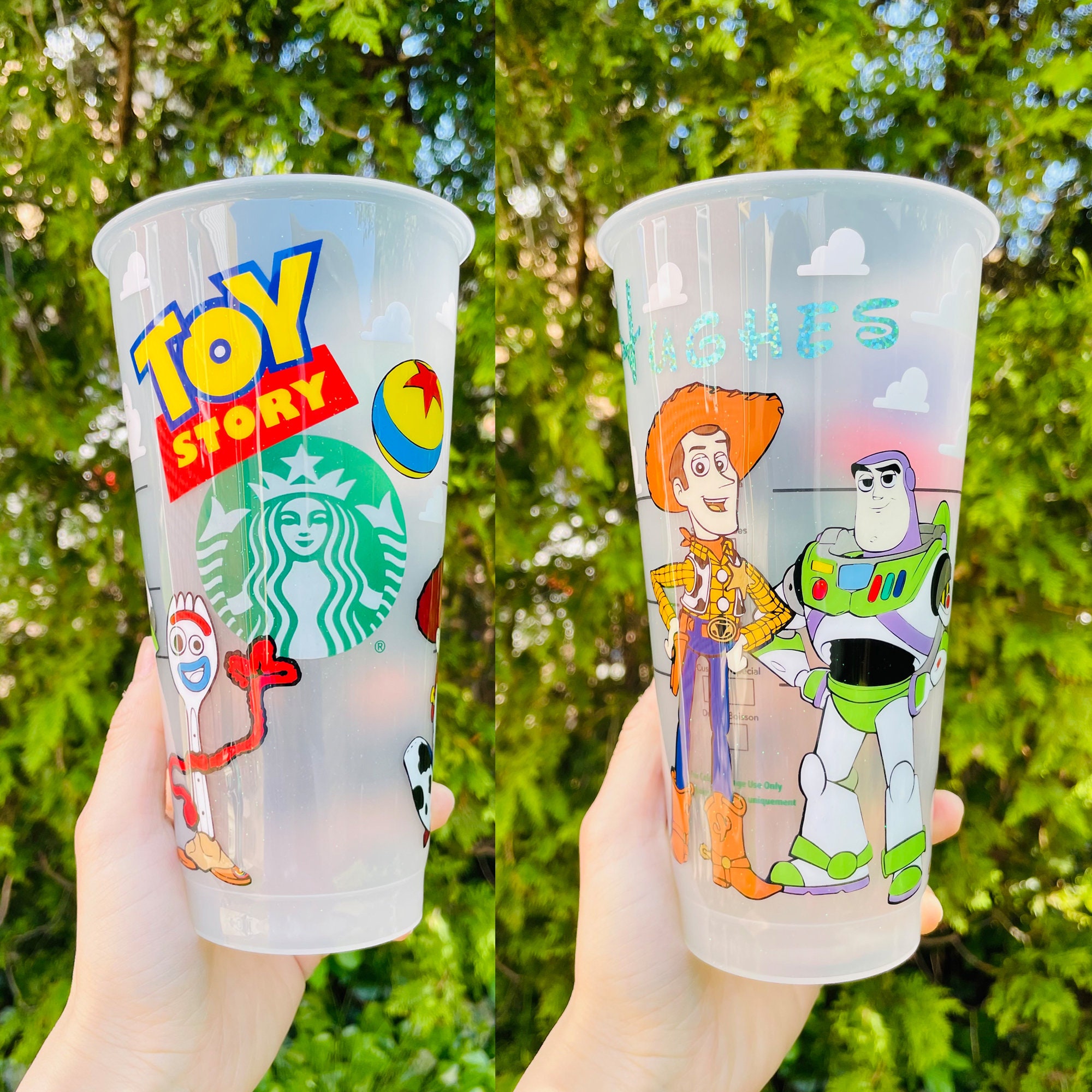 Sealed Toy Story Starbucks Cold Cup Venti/ Woody / Buzz/ Forky | Etsy
