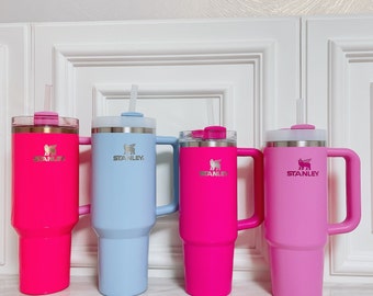 Authentic stanley 40oz quencher / Stanley quencher 2.0 30oz / Stanley Korea / pink parade / peony pink / heather blue / camelia