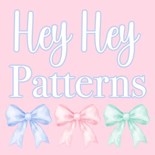 Hey Patterns HeyHeyPatterns - Etsy