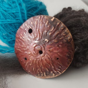 Copper sunburst diz for making sliver or roving for spinning