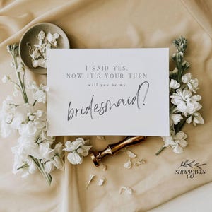 Cartão de proposta de madrinha, você será minha madrinha?, cartão de madrinha, mensagem personalizável – perfeito para festa de casamento