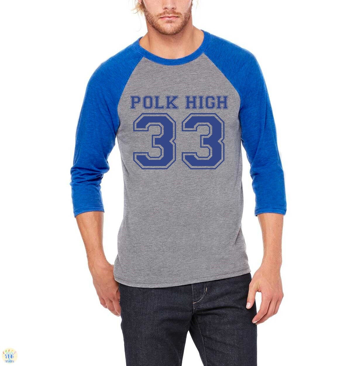 Varsity Al Bundy Polk High 33 Baseball Tee Unisex TriBlend Etsy