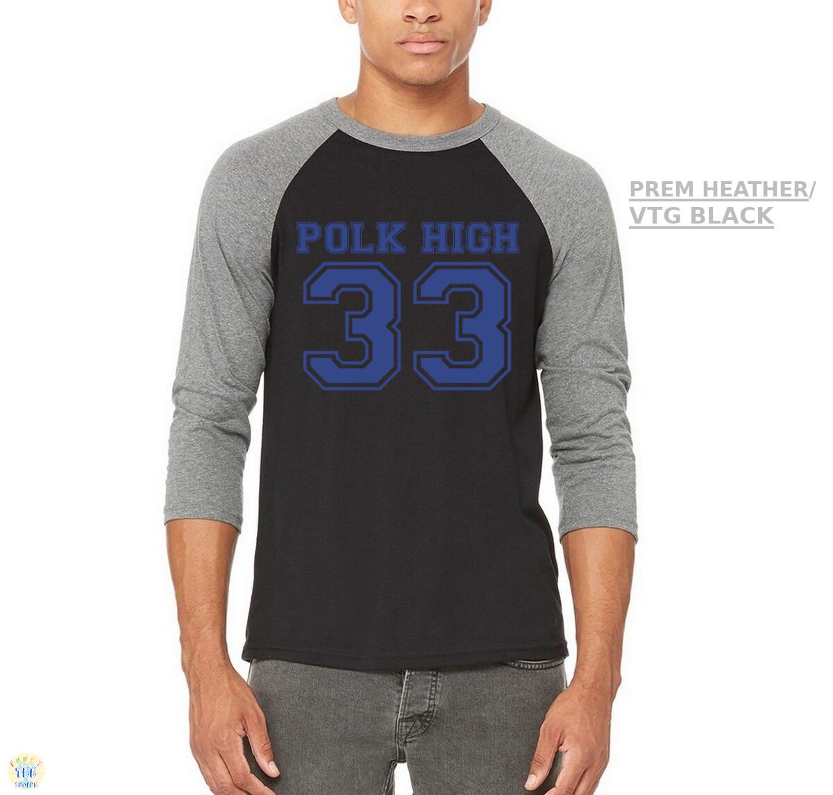 Varsity Al Bundy Polk High 33 Baseball Tee Unisex TriBlend Etsy