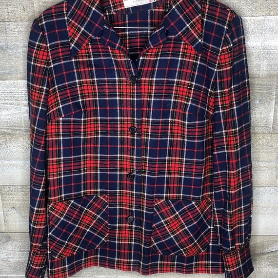 pendleton wool jacket womens vintage