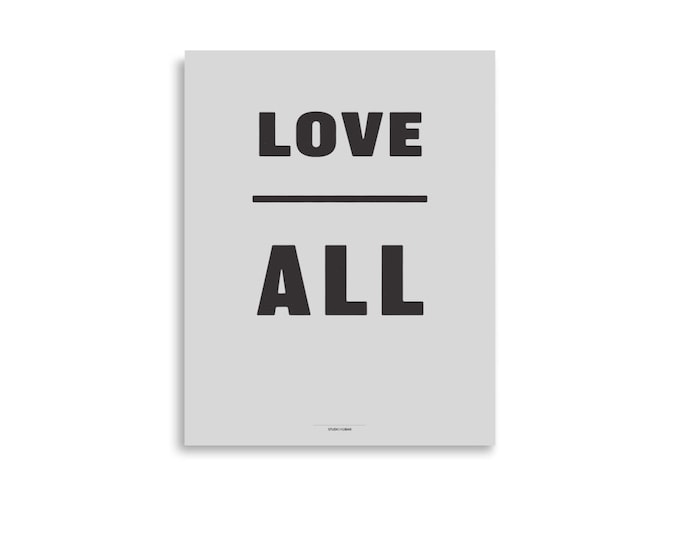 Love Above All Print