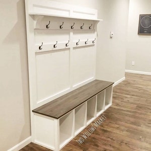 Mudroom | Entryway | Hall Tree | Coat Rack | Storage Bench | Cubby | Hallway Furniture